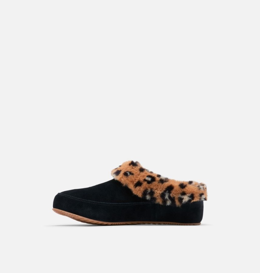 Women's Go Coffee Run Slipper Black-Tawny Buff Sorel Australia