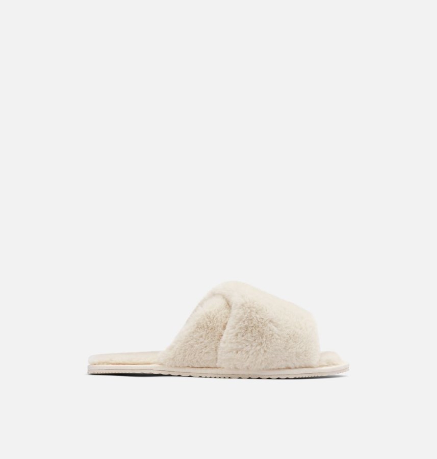 Women's Go Mail Run Slipper Natural-Sea Salt Sorel Australia