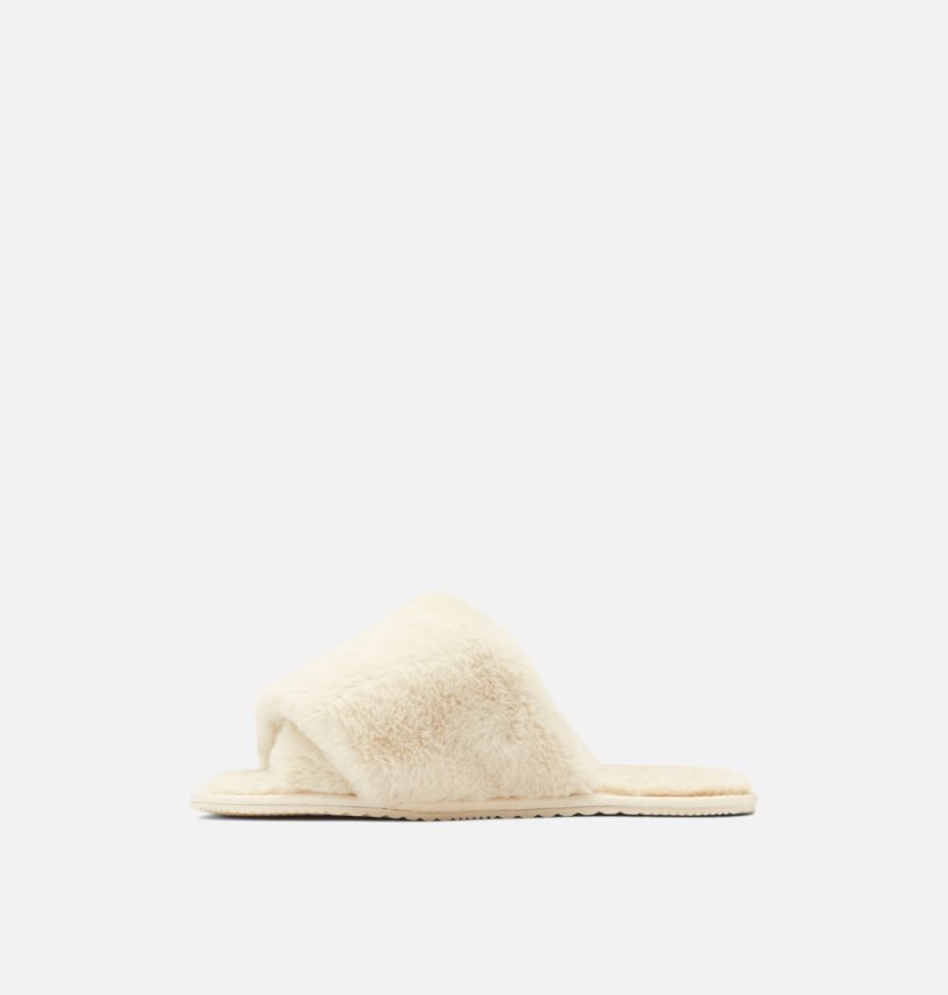 Women's Go Mail Run Slipper Natural-Sea Salt Sorel Australia