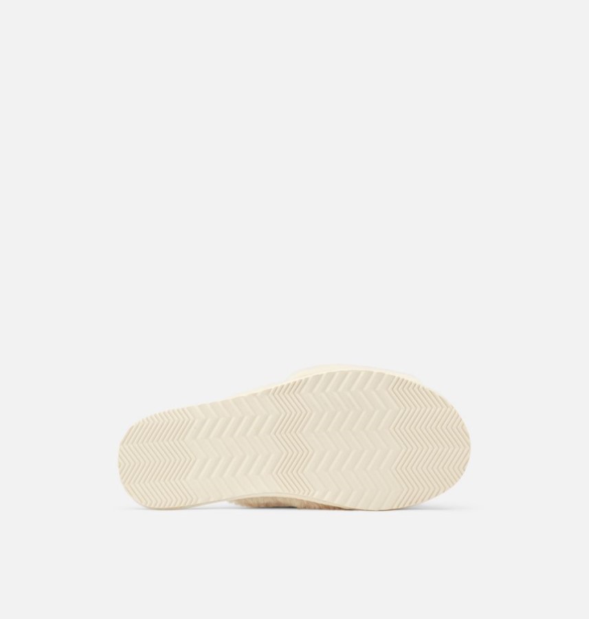 Women's Go Mail Run Slipper Natural-Sea Salt Sorel Australia