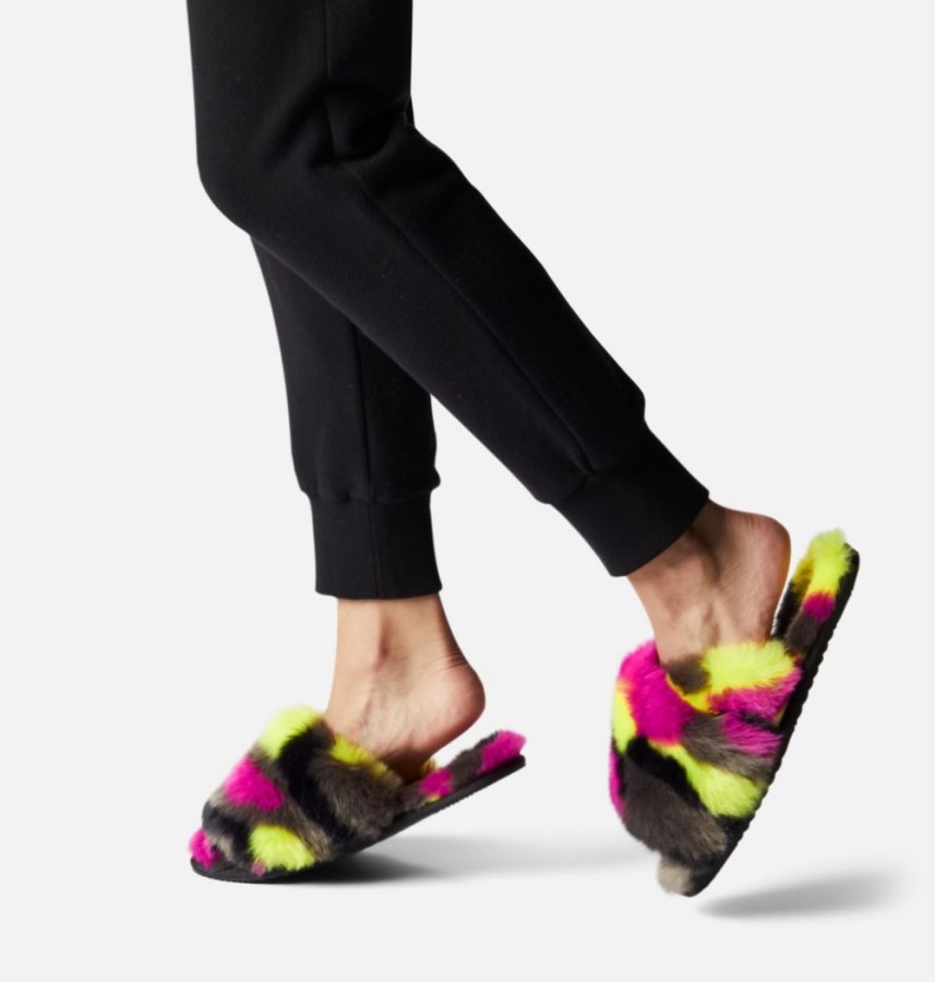 Women's Go Mail Run Slipper Quarry-Black Sorel Australia