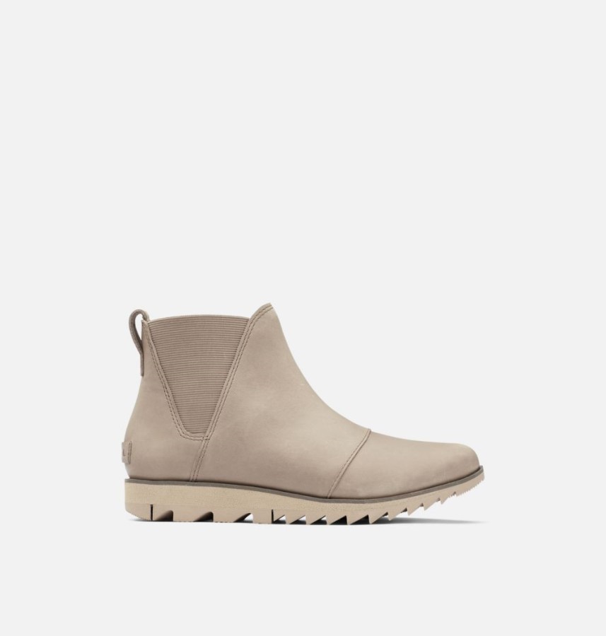 Women's Harlow Chelsea Bootie Omega Taupe-Ancient Fossil Sorel Australia