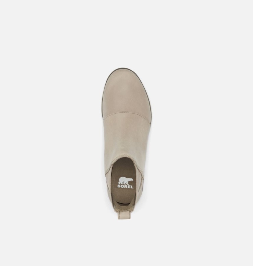 Women's Harlow Chelsea Bootie Omega Taupe-Ancient Fossil Sorel Australia