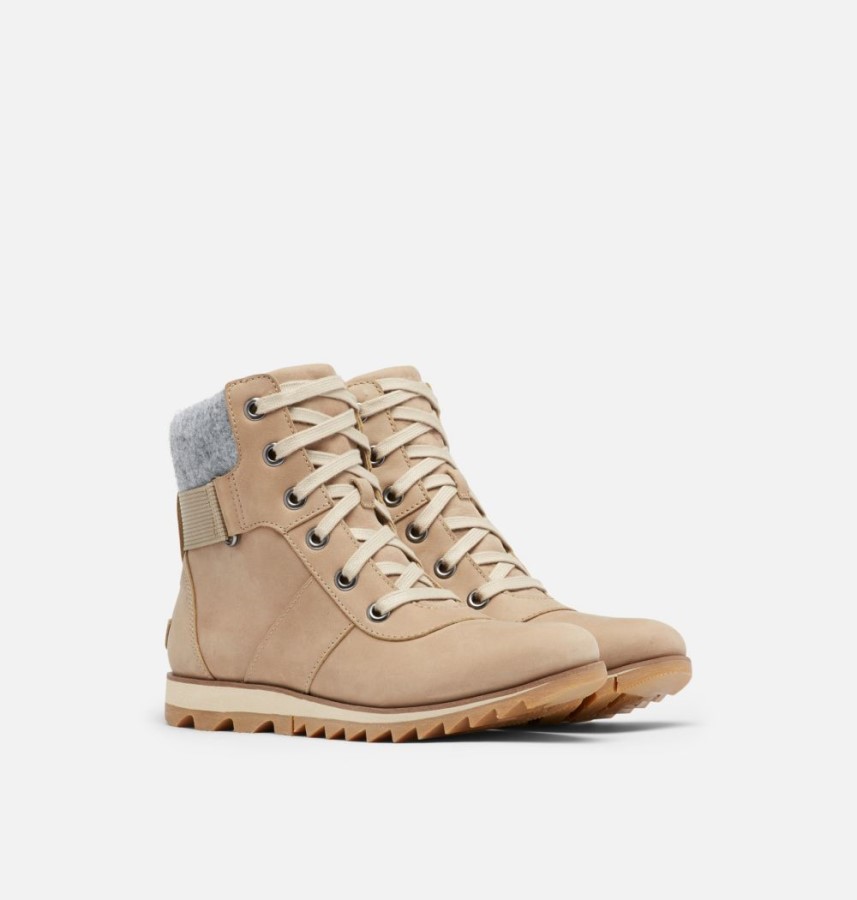 Women's Harlow Conquest Boot Sandy Tan Sorel Australia