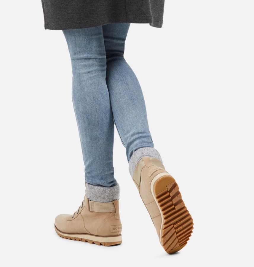 Women's Harlow Conquest Boot Sandy Tan Sorel Australia
