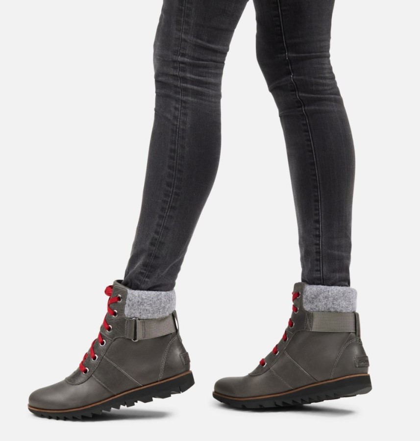 Women's Harlow Conquest Boot Sorel Australia Quarry