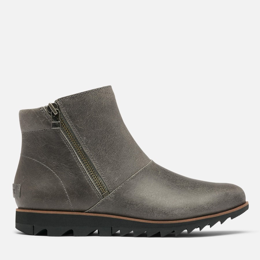 Women's Harlow Zip Boot Rain Waterproof Sorel Australia Quarry
