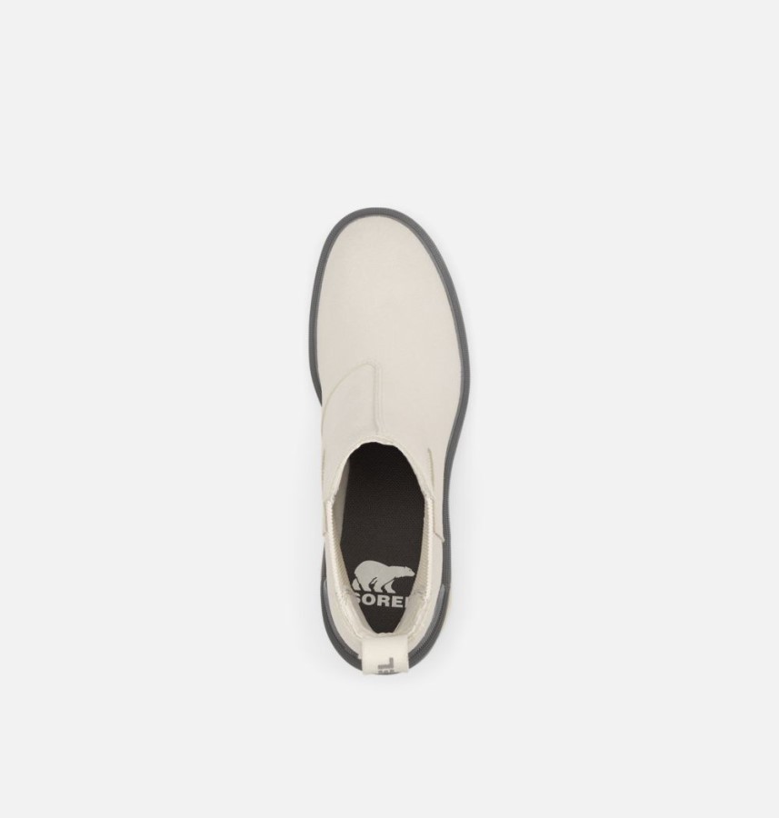 Women's Hi-Line Heel Chelsea Boot Sorel Australia Chalk-Ceramic