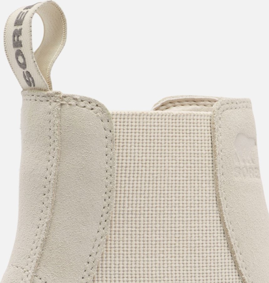 Women's Hi-Line Heel Chelsea Boot Sorel Australia Chalk-Ceramic