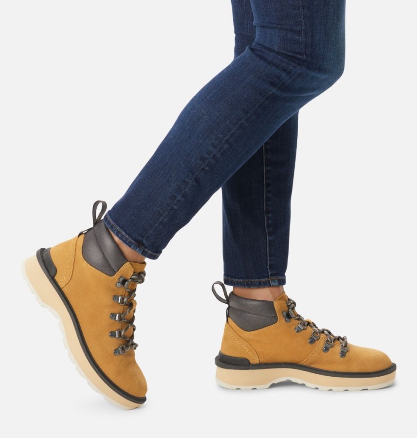 Women's Hi-Line Hiker Boot Geo Yellow-Jet Sorel Australia