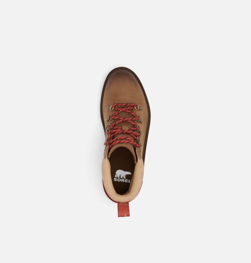 Women's Hi-Line Hiker Boot Sorel Australia Umber-Tawny Buff
