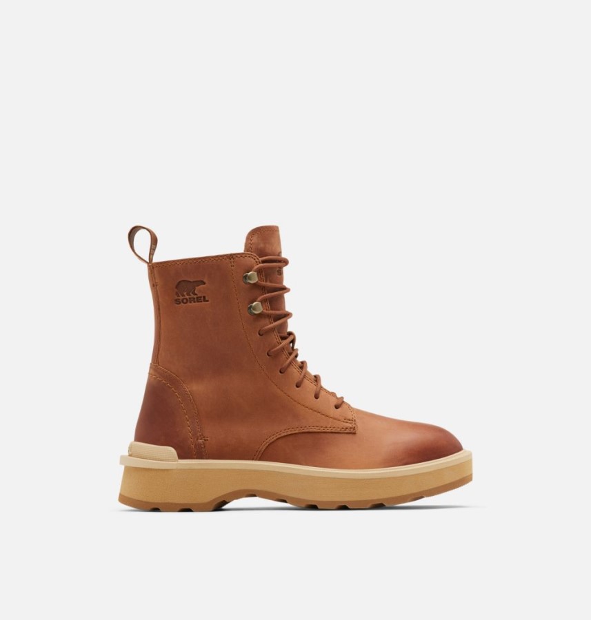 Women's Hi-Line Lace Boot Sorel Australia Scorch-Tawny Buff