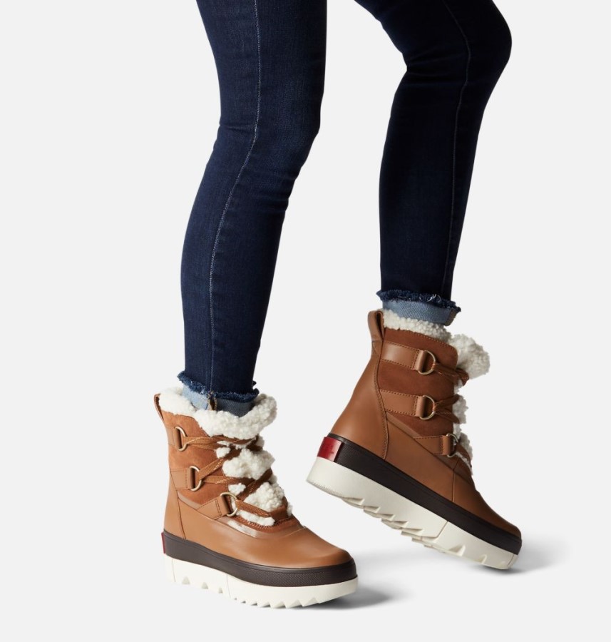 Women's Joan Of Arctic Next Boot Sorel Australia Velvet Tan-Chalk
