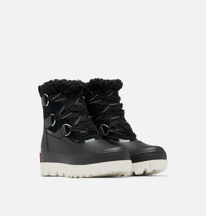 Women's Joan Of Arctic Next Lite Shearling Winter Boot Sorel Australia Black-Fawn