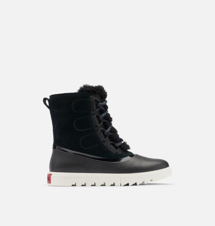 Women's Joan Of Arctic Next Lite Snow Boot Black-Sea Salt Sorel Australia