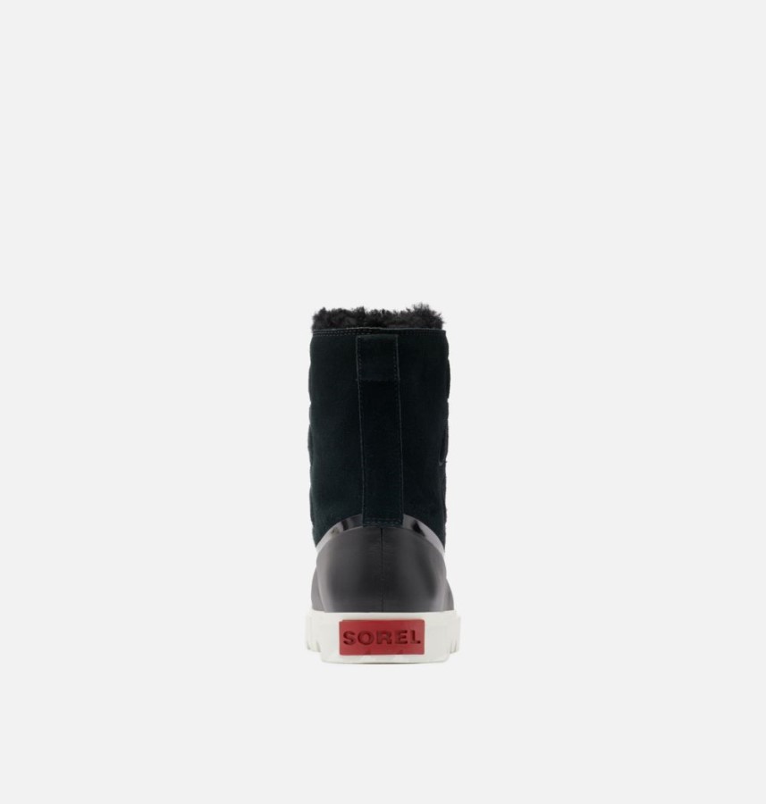 Women's Joan Of Arctic Next Lite Snow Boot Black-Sea Salt Sorel Australia