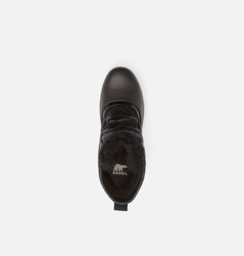 Women's Joan Of Arctic Next Lite Snow Boot Black-Sea Salt Sorel Australia