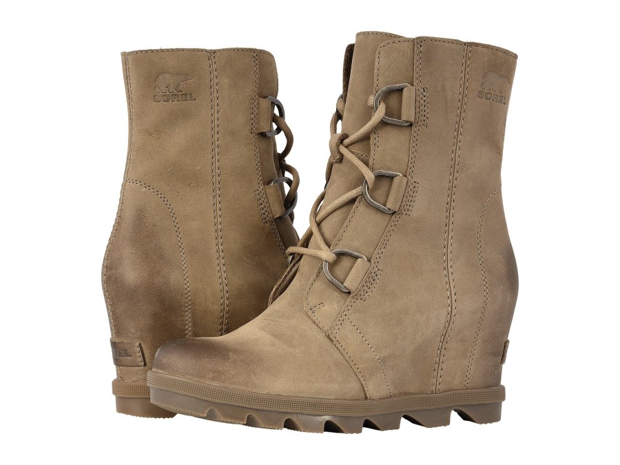 Women's Joan Of Arctic Wedge Ii Boots Sorel Australia Camel Brown/Black
