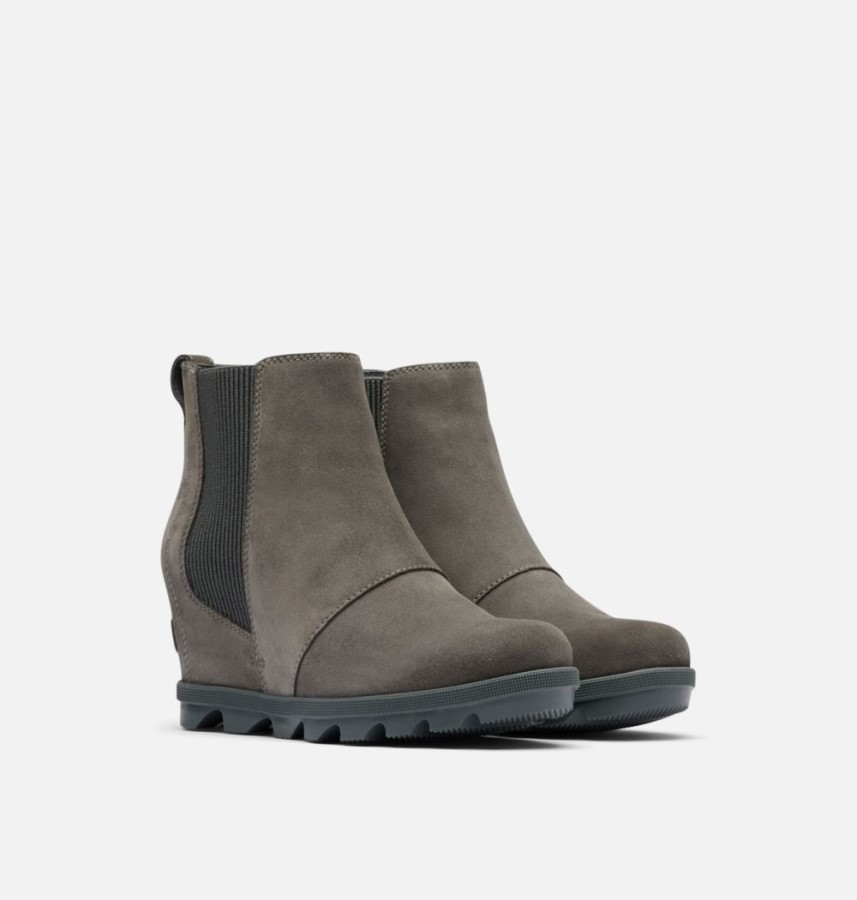 Women's Joan Of Arctic Wedge Ii Chelsea Bootie Sorel Australia Quarry-Grill