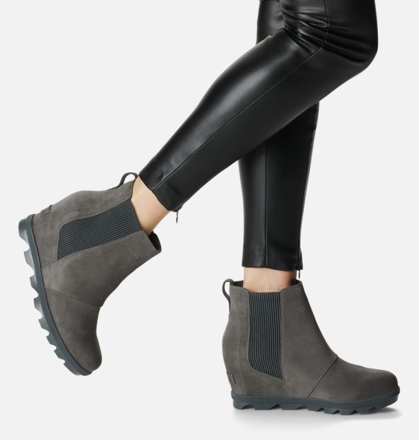 Women's Joan Of Arctic Wedge Ii Chelsea Bootie Sorel Australia Quarry-Grill