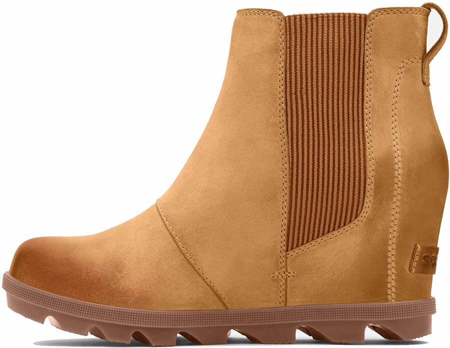 Women's Joan Of Arctic Wedge Ii Chelsea Boots Sorel Australia Camel Brown