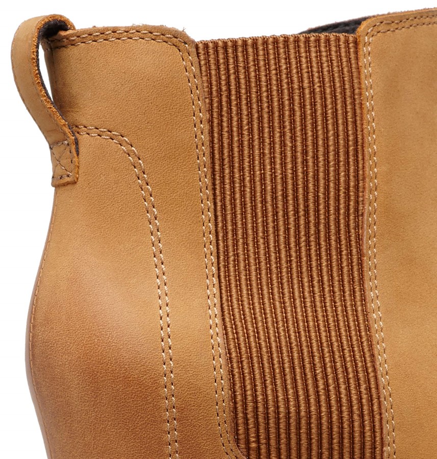 Women's Joan Of Arctic Wedge Ii Chelsea Boots Sorel Australia Camel Brown