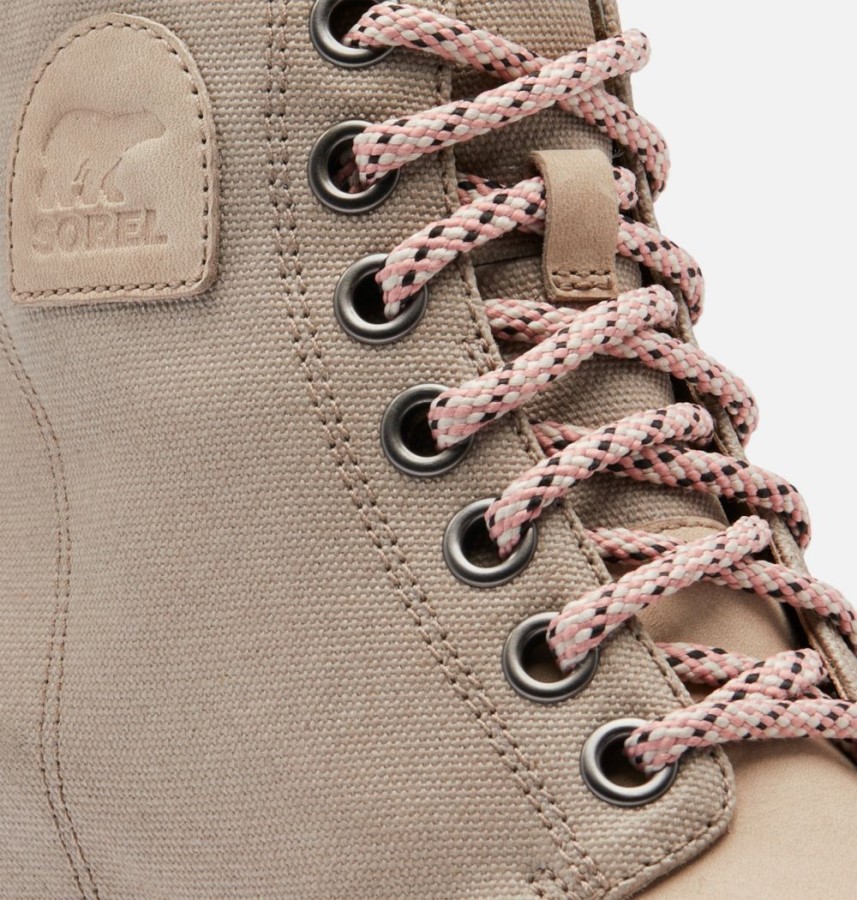 Women's Joan Of Arctic Wedge Ii Pdx Bootie Omega Taupe-Wet Sand Sorel Australia