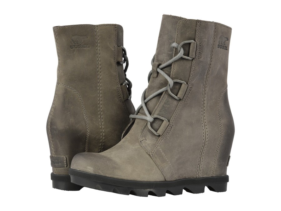 Women's Joan Of Arctic Wedge Ii Shearling Boots Sorel Australia Quarry