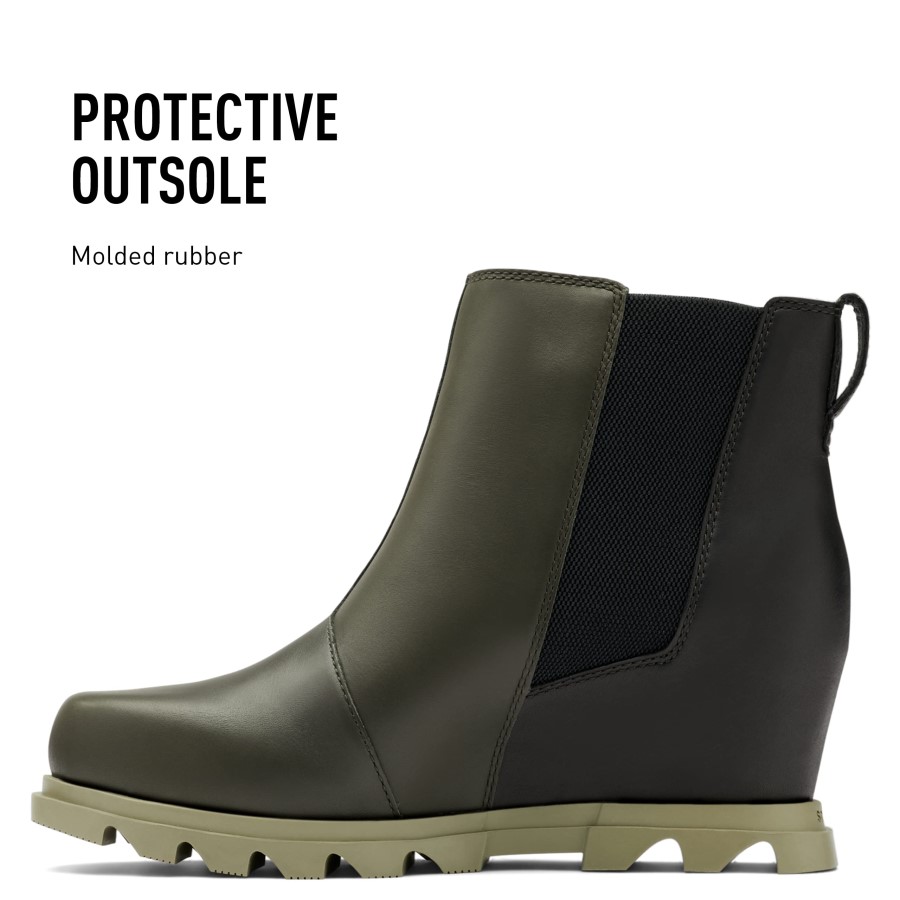 Women's Joan Of Arctic Wedge Iii Chelsea Boot Uniform Blue-Gum 2 Sorel Australia