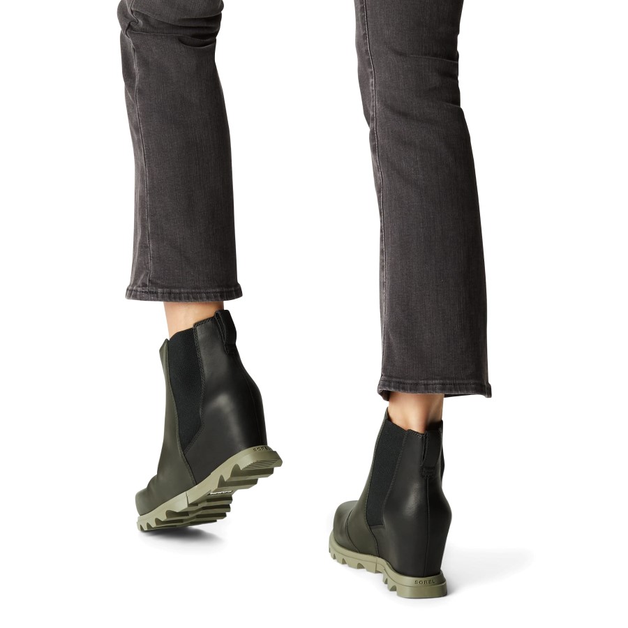 Women's Joan Of Arctic Wedge Iii Chelsea Boot Uniform Blue-Gum 2 Sorel Australia