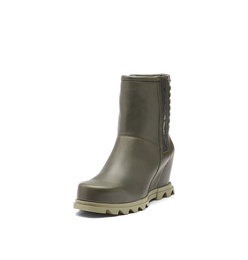 Women's Joan Of Arctic Wedge Iii Moto Boot Sorel Australia Omega Taupe-Rose Dust