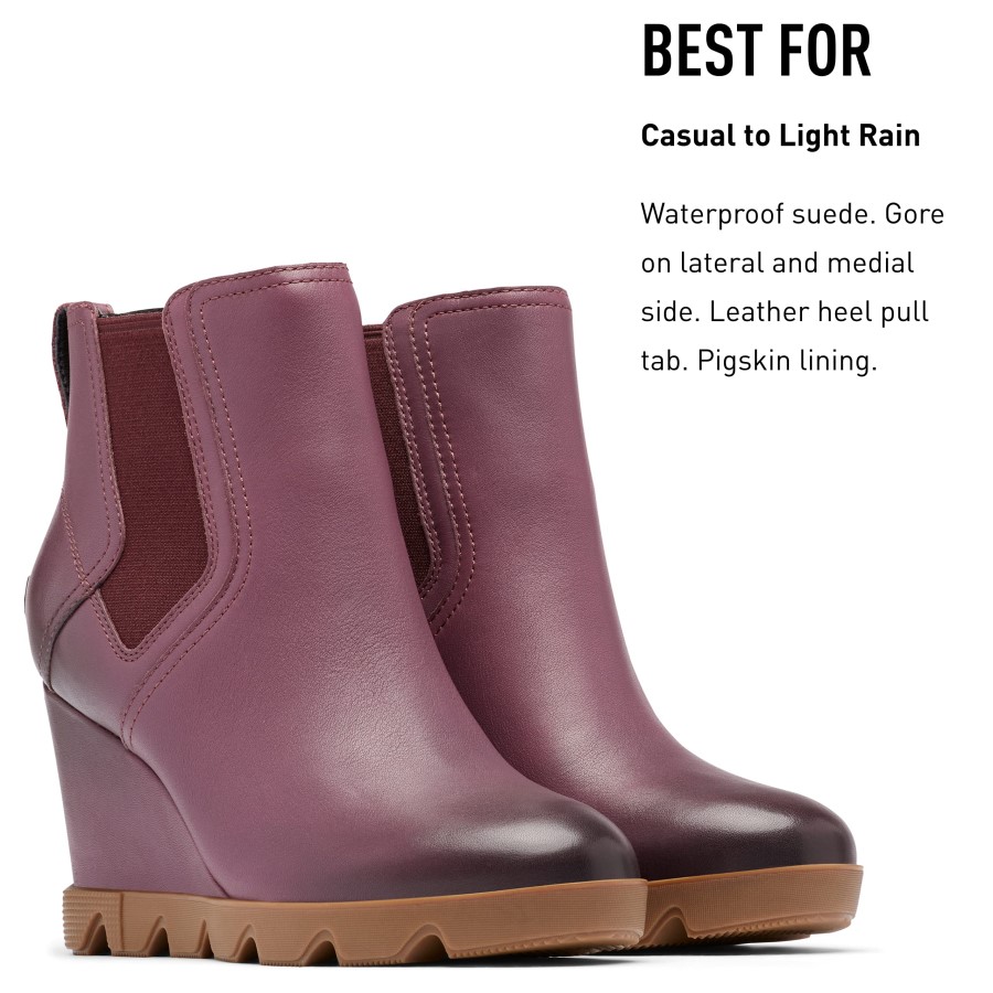 Women's Joan Of Arctic Wedge Iii Zip Boot Sorel Australia