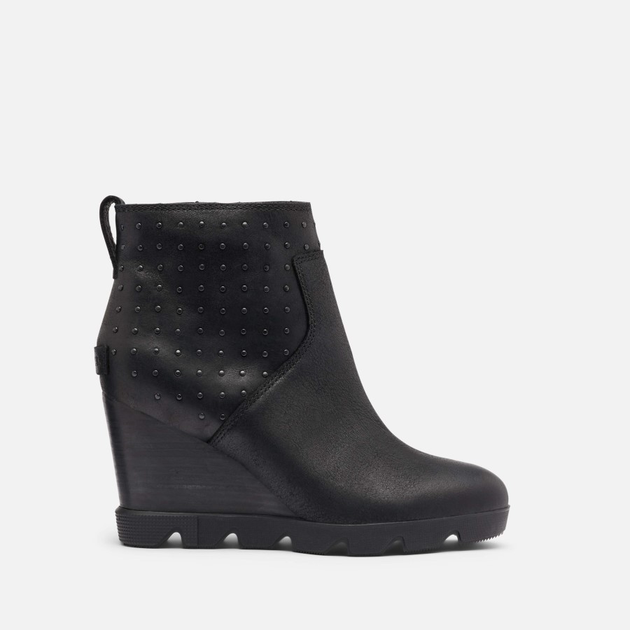 Women's Joan Uptown Bootie Stud Rain Waterproof Sorel Australia Black