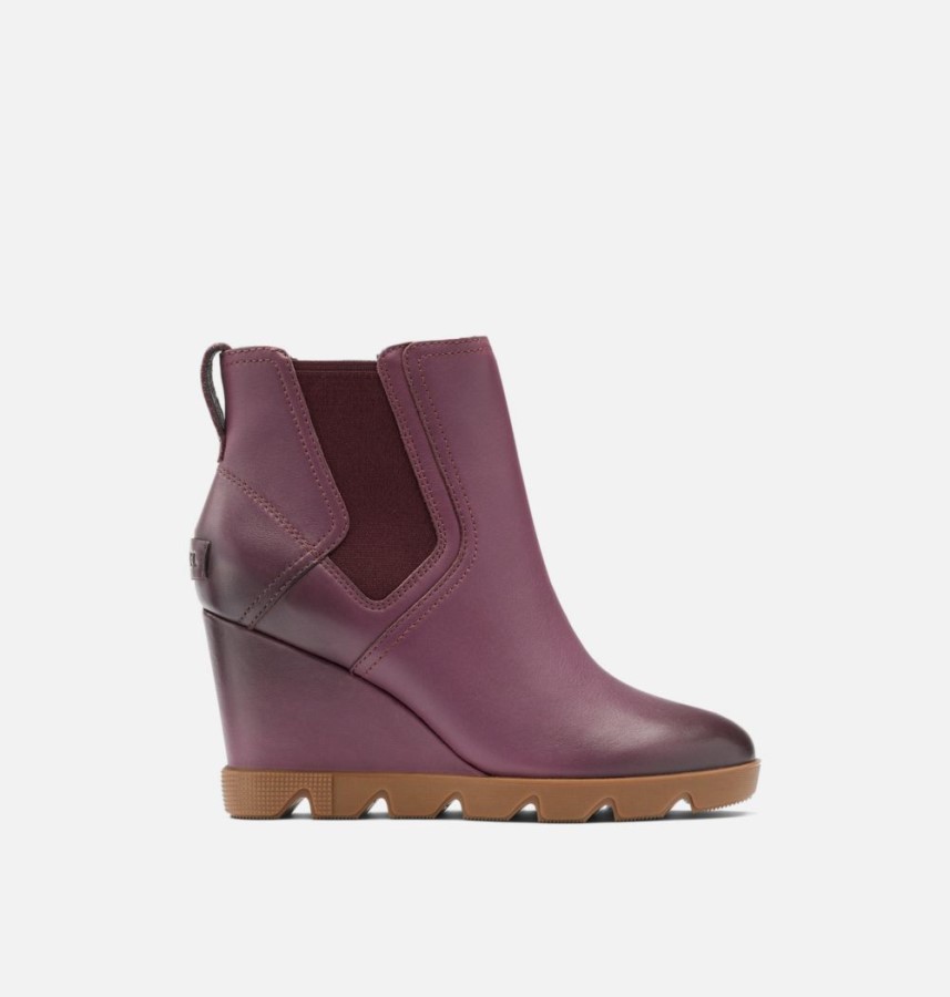 Women's Joan Uptown Chelsea Bootie Ice Wine-Gum 10 Sorel Australia