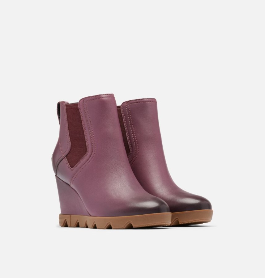 Women's Joan Uptown Chelsea Bootie Ice Wine-Gum 10 Sorel Australia