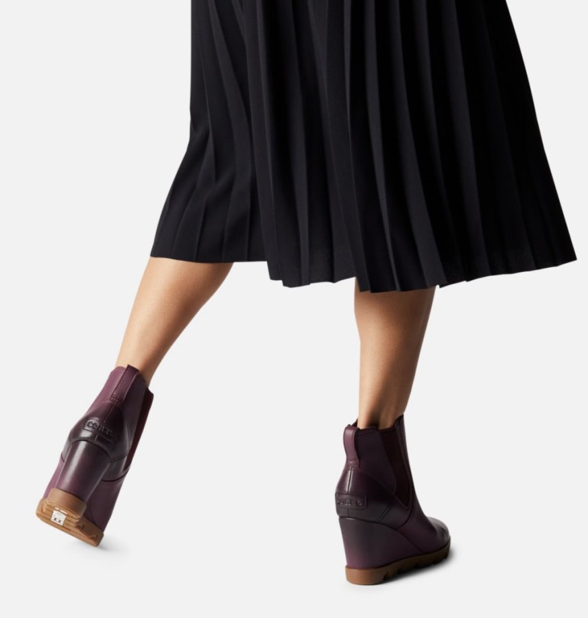 Women's Joan Uptown Chelsea Bootie Ice Wine-Gum 10 Sorel Australia