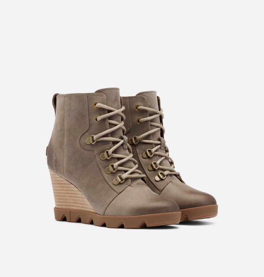 Women's Joan Uptown Lace Bootie Sorel Australia Khaki Ii