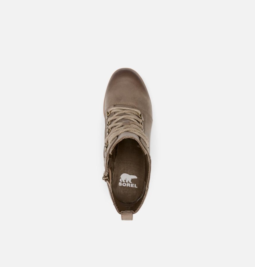 Women's Joan Uptown Lace Bootie Sorel Australia Khaki Ii