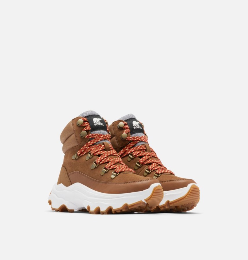 Women's Kinetic Breakthru Conquest Waterproof Bootie Velvet Tan-Gum Sorel Australia