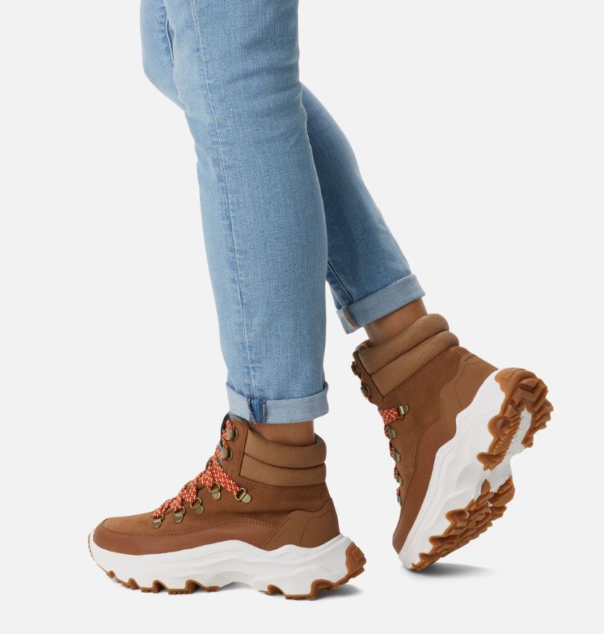 Women's Kinetic Breakthru Conquest Waterproof Bootie Velvet Tan-Gum Sorel Australia