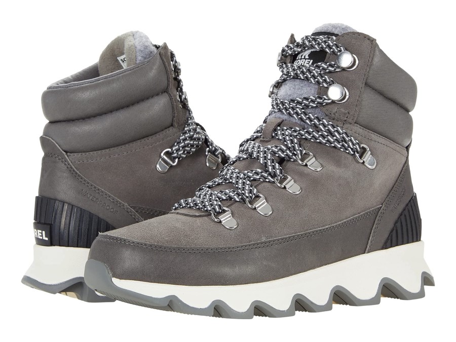 Women's Kinetic Conquest Sneaker Waterproof Sorel Australia Quarry Sea Salt
