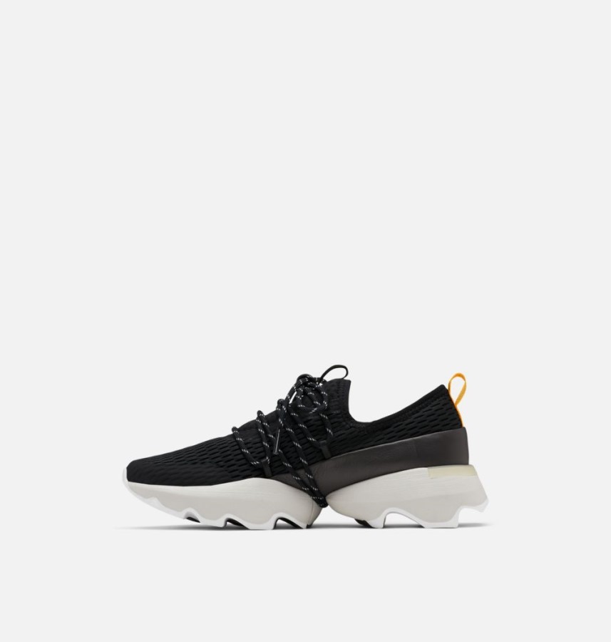 Women's Kinetic Impact Lace Sneaker Sorel Australia Black-White