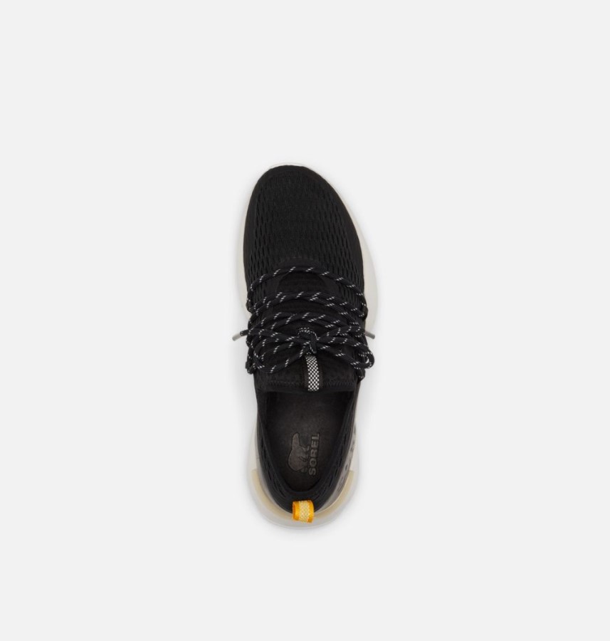 Women's Kinetic Impact Lace Sneaker Sorel Australia Black-White