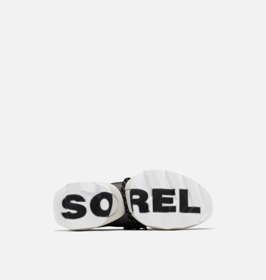 Women's Kinetic Impact Lace Sneaker Sorel Australia Black-White