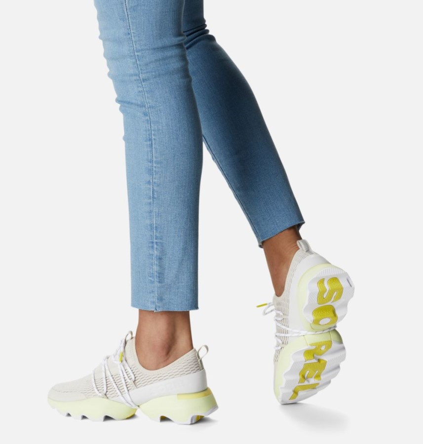 Women's Kinetic Impact Lace Trainer Dark Stone-Moonstone Sorel Australia