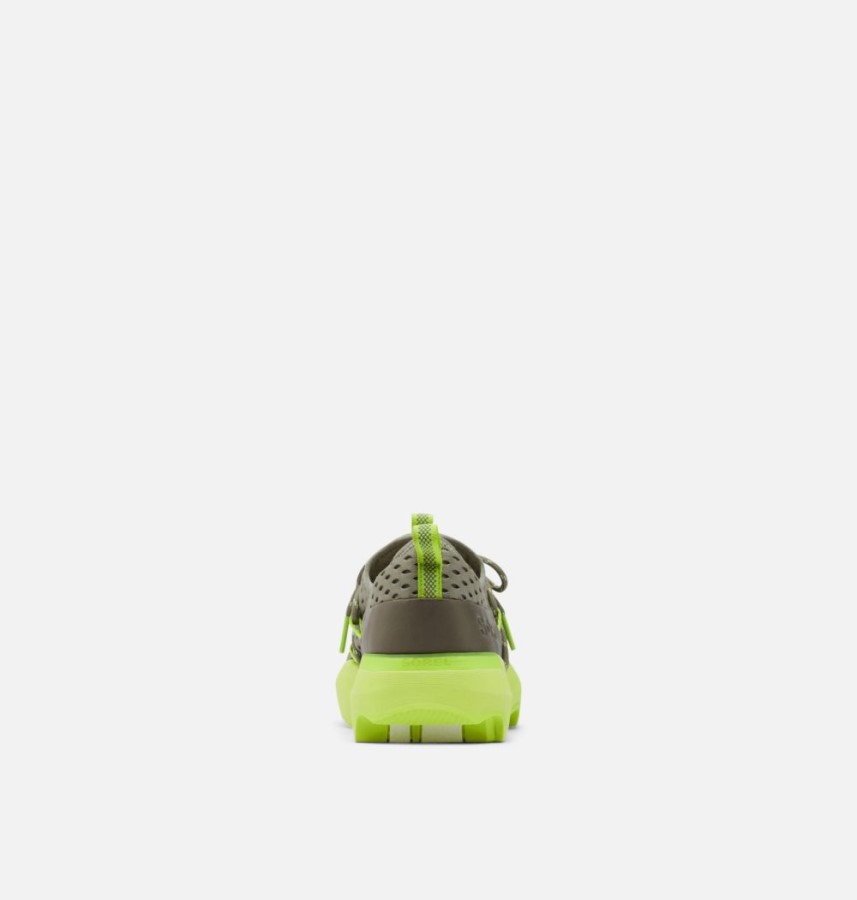 Women's Kinetic Impact Lace Trainer Sage-Acid Green Sorel Australia