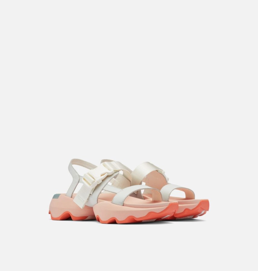 Women's Kinetic Impact Sling Sandal Sea Salt-Peach Blossom Sorel Australia