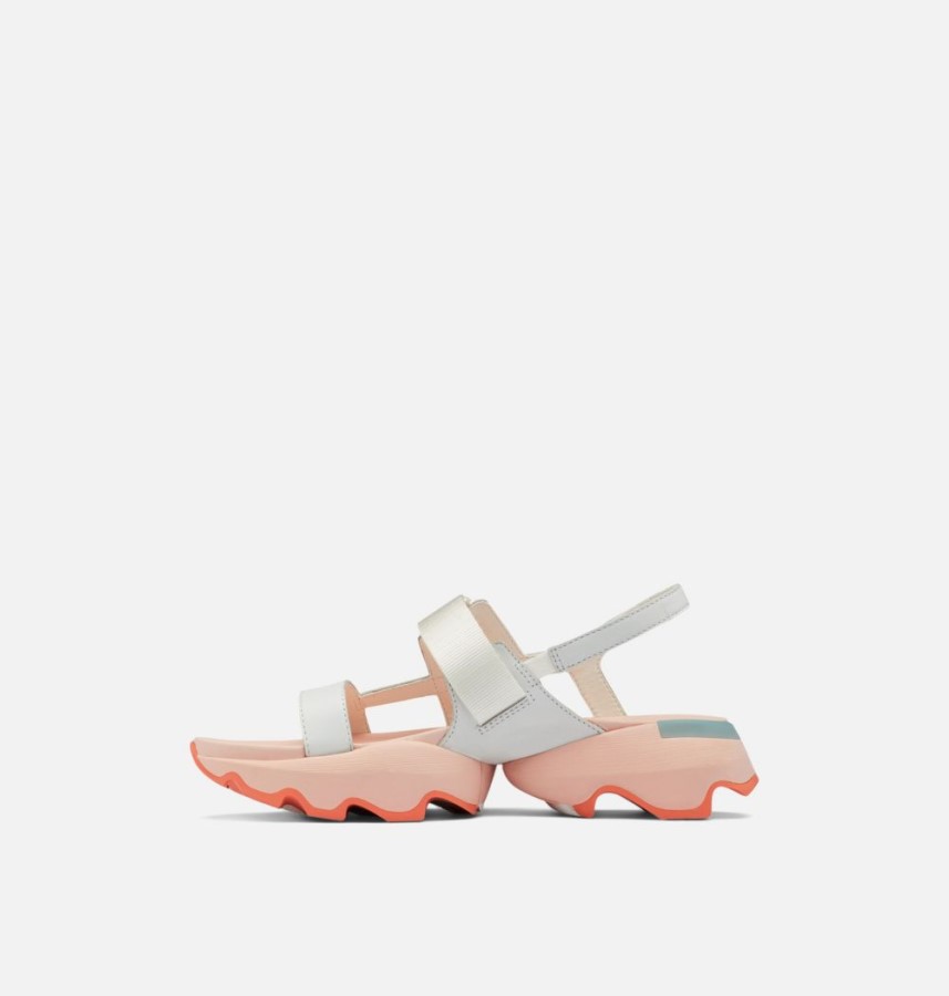 Women's Kinetic Impact Sling Sandal Sea Salt-Peach Blossom Sorel Australia