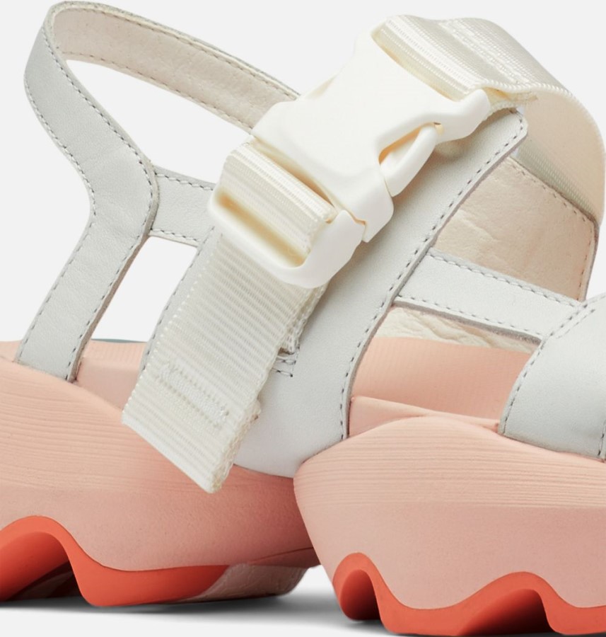 Women's Kinetic Impact Sling Sandal Sea Salt-Peach Blossom Sorel Australia