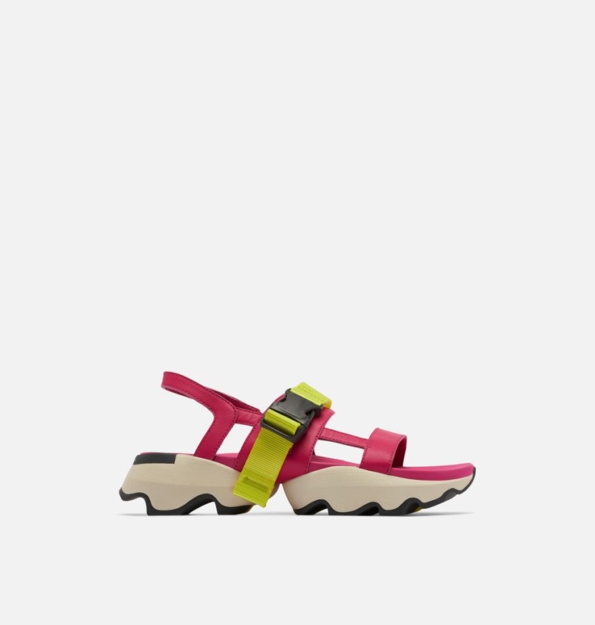 Women's Kinetic Impact Sling Sandal Sorel Australia Cactus Pink-Jet